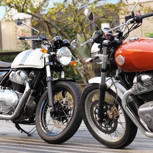 Royal Enfield 650 | Les photos de notre essai Interceptor et Continental GT